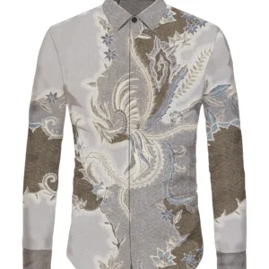 JACQUARD B Grey 22856